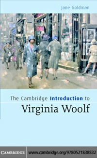 Imagen de portada: The Cambridge Introduction to Virginia Woolf 1st edition 9780521838832