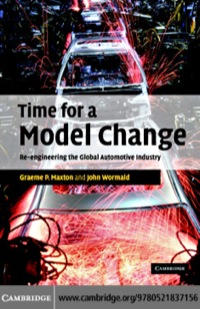 Titelbild: Time for a Model Change 1st edition 9780521837156