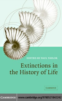 Imagen de portada: Extinctions in the History of Life 1st edition 9780521842242