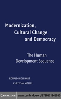 صورة الغلاف: Modernization, Cultural Change, and Democracy 1st edition 9780521846950