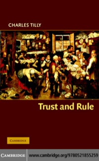 Cover image: Trust and Rule 1st edition 9780521855259