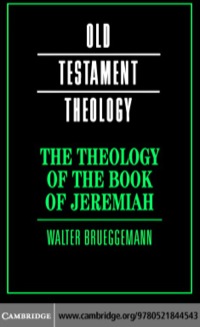 Titelbild: The Theology of the Book of Jeremiah 1st edition 9780521844543