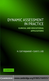 Cover image: Dynamic Assessment in Practice 1st edition 9780521849357