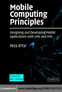 表紙画像: Mobile Computing Principles 1st edition 9780521817332