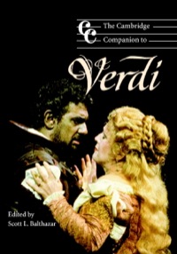 صورة الغلاف: The Cambridge Companion to Verdi 9780521635356