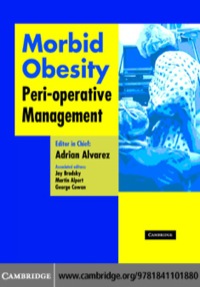Cover image: Morbid Obesity 1st edition 9781841101880