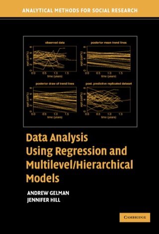 Cover image: Data Analysis Using Regression and Multilevel/Hierarchical Models 9780521867061