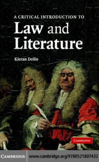 表紙画像: A Critical Introduction to Law and Literature 1st edition 9780521807432