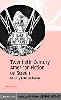 Cover image: Twentieth-Century American Fiction on Screen 1st edition 9780521834445