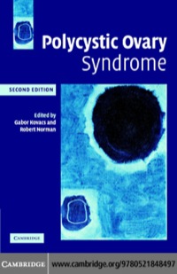 Cover image: Polycystic Ovary Syndrome 2nd edition 9780521848497