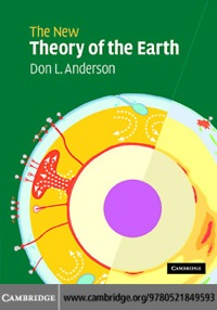صورة الغلاف: New Theory of the Earth 2nd edition 9780521849593