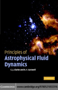 Cover image: Principles of Astrophysical Fluid Dynamics 1st edition 9780521853316