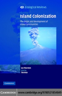 Cover image: Island Colonization 1st edition 9780521854849