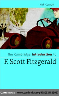 Titelbild: The Cambridge Introduction to F. Scott Fitzgerald 1st edition 9780521859097