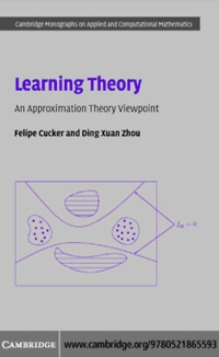 Cover image: Learning Theory 1st edition 9780521865593