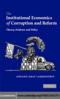 صورة الغلاف: The Institutional Economics of Corruption and Reform 9780521872751