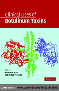 Imagen de portada: Clinical Uses of Botulinum Toxins 1st edition 9780521833042