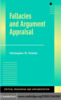 Imagen de portada: Fallacies and Argument Appraisal 1st edition 9780521842082