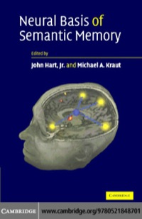 Imagen de portada: Neural Basis of Semantic Memory 1st edition 9780521848701