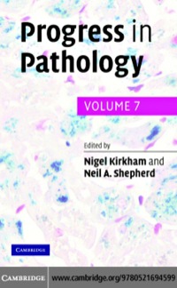 Cover image: Progress in Pathology 1st edition 9780521694599