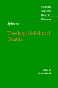 Cover image: Spinoza: Theological-Political Treatise 9780521824118