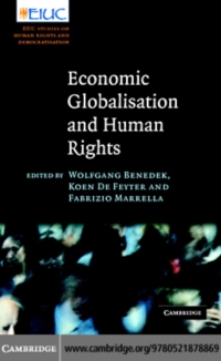 Omslagafbeelding: Economic Globalisation and Human Rights 9780521878869