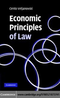 Cover image: Economic Principles of Law 1st edition 9780521873741