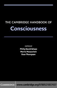 Cover image: The Cambridge Handbook of Consciousness 1st edition 9780521857437