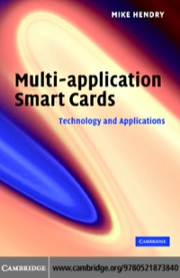Titelbild: Multi-application Smart Cards 1st edition 9780521873840