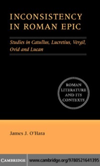 Cover image: Inconsistency in Roman Epic 1st edition 9780521641395