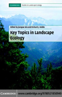 Immagine di copertina: Key Topics in Landscape Ecology 1st edition 9780521616447