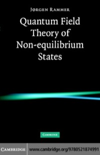 Imagen de portada: Quantum Field Theory of Non-equilibrium States 1st edition 9780521874991