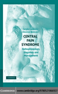 Titelbild: Central Pain Syndrome 1st edition 9780521866927