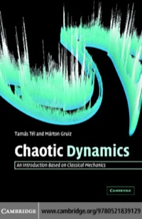 Imagen de portada: Chaotic Dynamics 1st edition 9780521547833
