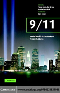 Omslagafbeelding: 9/11: Mental Health in the Wake of Terrorist Attacks 1st edition 9780521831918
