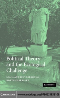 Immagine di copertina: Political Theory and the Ecological Challenge 1st edition 9780521838108