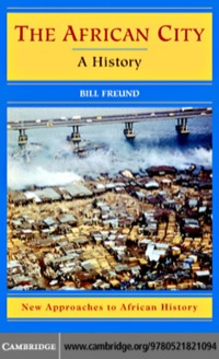 صورة الغلاف: The African City 1st edition 9780521821094