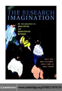 Cover image: The Research Imagination 1st edition 9780521879729