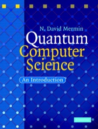 Omslagafbeelding: Quantum Computer Science 9780521876582