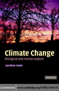 Cover image: Climate Change 1st edition 9780521696197