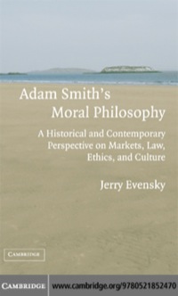 Cover image: Adam Smith's Moral Philosophy 1st edition 9780521852470