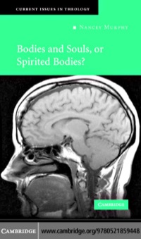 صورة الغلاف: Bodies and Souls, or Spirited Bodies? 1st edition 9780521859448
