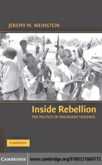 Cover image: Inside Rebellion 1st edition 9780521860772