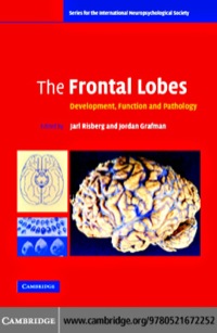 صورة الغلاف: The Frontal Lobes 1st edition 9780521672252