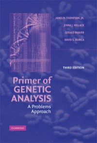 Cover image: Primer of Genetic Analysis 3rd edition 9780521842686