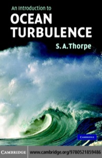 Cover image: An Introduction to Ocean Turbulence 1st edition 9780521859486