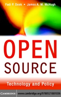 Cover image: Open Source 1st edition 9780521881036