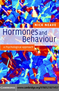 Imagen de portada: Hormones and Behaviour 1st edition 9780521871457