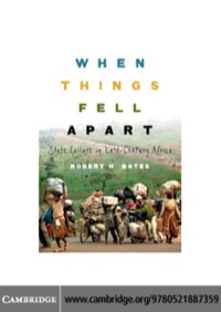 Cover image: When Things Fell Apart 1st edition 9780521887359