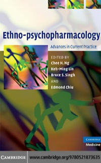 Cover image: Ethno-psychopharmacology 1st edition 9780521873635